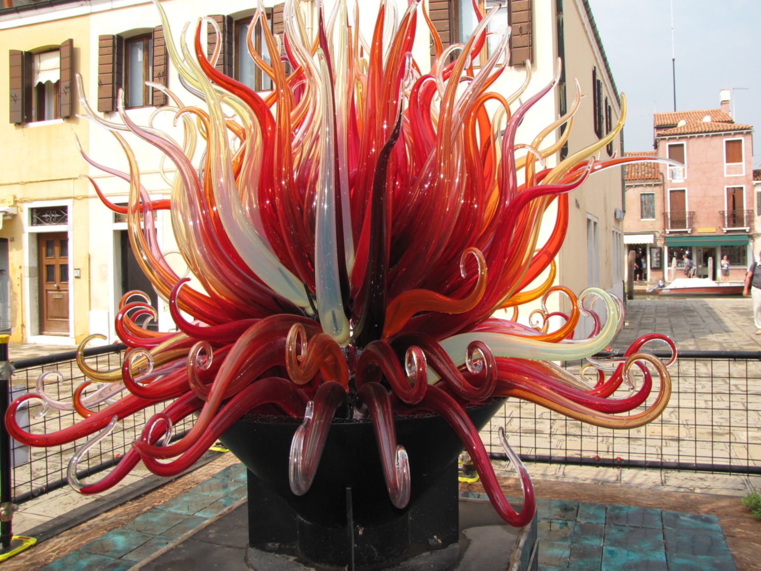 <p>While your hopping from island to island, make time for a trip to Murano and admire the glass-making artistry. The products are held on display at the Murano glass museum, where you're gonna want to keep an eye on your pocketbook. Not because of pickpockets, which are a problem in Venice. But because these dreamy works of art are going to inspire you to stop by the gift shop on your way out, or at a glass factory nearby. </p><p><a href='https://www.msn.com/en-us/community/channel/vid-cj9pqbr0vn9in2b6ddcd8sfgpfq6x6utp44fssrv6mc2gtybw0us'>Follow us on MSN to see more of our exclusive lifestyle content.</a></p>