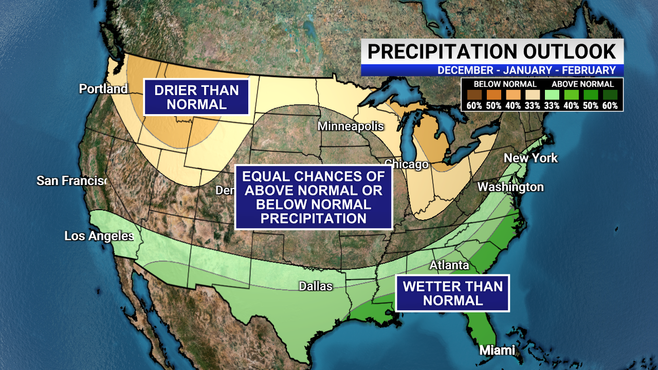 NOAA releases winter predictions for Rhode Island and Massachusetts