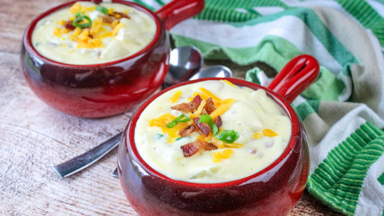 This Baked Potato Soup Is Anything But Another Potato Soup Recipe