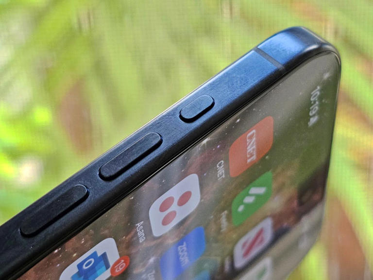 The action button on iPhone 15 Pro models can do more than just mute and unmute your phone. Nelson Aguilar/CNET