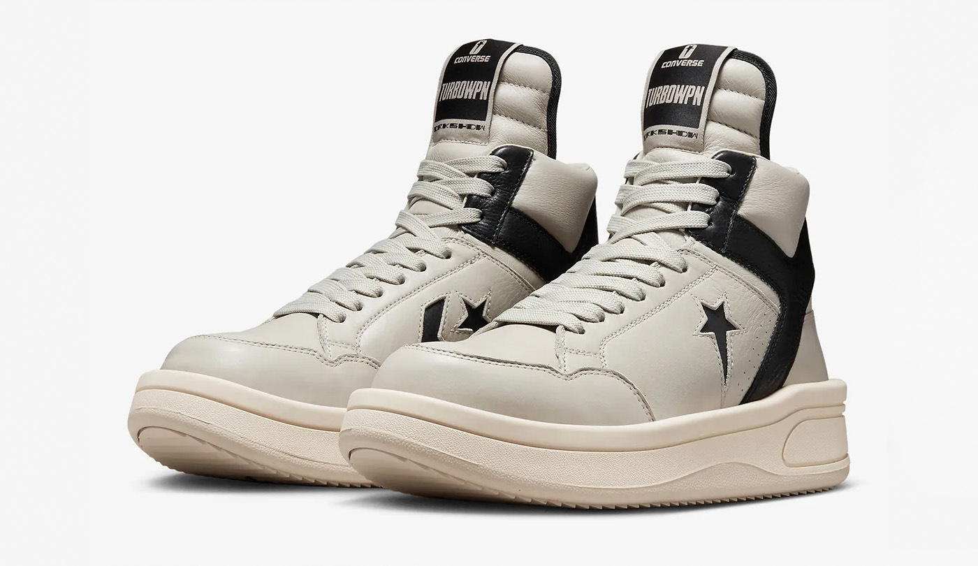 Rick Owens' Converse Weapon Returns in a Versatile Beige and Black Combo