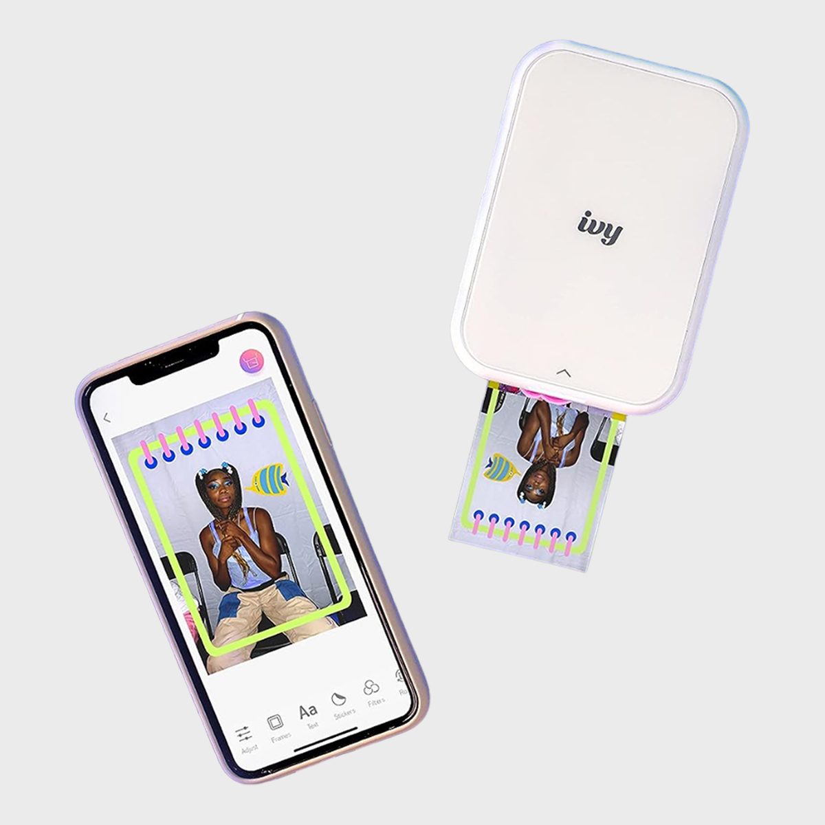 <p>If she has a smartphone, she'll love having this <a href="https://www.amazon.com/Canon-Printer-Compatible-Android-Sticky-Back/dp/B0BGM5WRQ1" rel="noopener noreferrer">mini photo printer</a> close by. It allows her to print pictures instantly using the Canon Mini Print app. She can even customize photos with borders, stickers and filters. The best part? There are no ink cartridges to buy.</p> <p>Photos are printed on Zink photo paper which has a sticky back, so she can hang or stick her favorite pics wherever she wants. It makes a handy <a href="https://www.rd.com/list/gifts-for-photographers/">gift for any budding photographer</a>.</p> <p class="listicle-page__cta-button-shop"><a class="shop-btn" href="https://www.amazon.com/Canon-Printer-Compatible-Android-Sticky-Back/dp/B0BGM5WRQ1/">Shop Now</a></p>