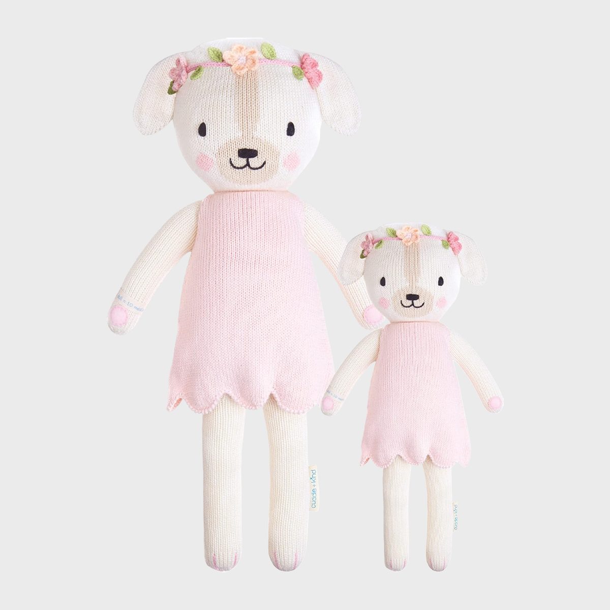 <p>Whether you're attending their baby shower or first birthday party, give baby heirloom-quality gifts for girls that they can cherish forever. Cuddle + Kind's <a href="https://www.amazon.com/CUDDLE-KIND-Charlotte-Dog-Little/dp/B07ML6H4TD" rel="noopener noreferrer">award-winning dolls</a> are hand-knit with love down to the tiniest detail. They come in two different sizes and there are dozens of friends to choose from, each more adorable than the last.</p> <p>And to make these dolls even sweeter, for each one purchased, the company will donate 10 meals to children in need around the world and right here in the U.S. Now that's a <a href="https://www.rd.com/list/best-baby-gifts/" rel="noopener noreferrer">thoughtful gift for a new parent</a>!</p> <p class="listicle-page__cta-button-shop"><a class="shop-btn" href="https://www.amazon.com/CUDDLE-KIND-Charlotte-Dog-Little/dp/B07ML6H4TD/">Shop Now</a></p>