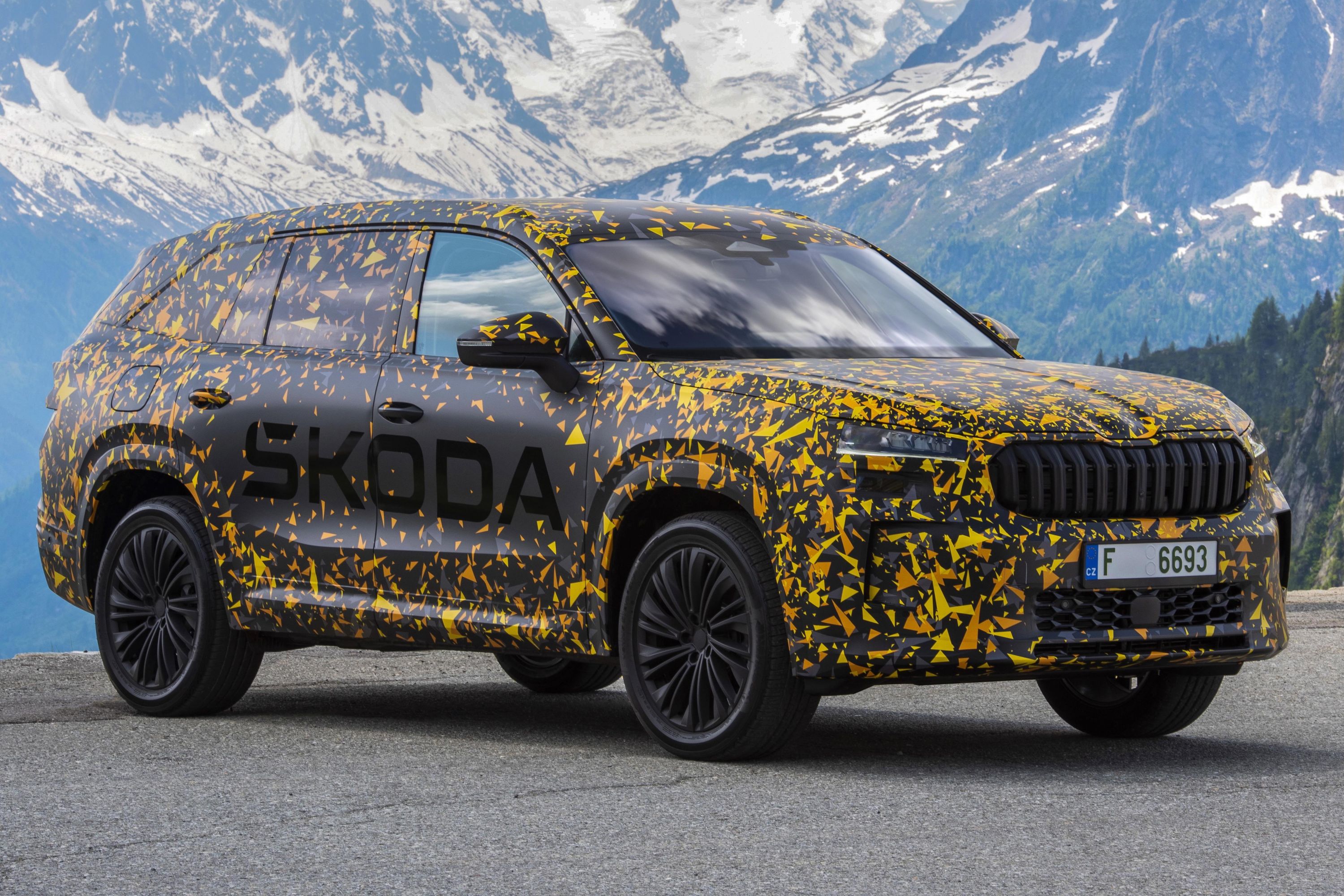 Skoda Kodiaq черный