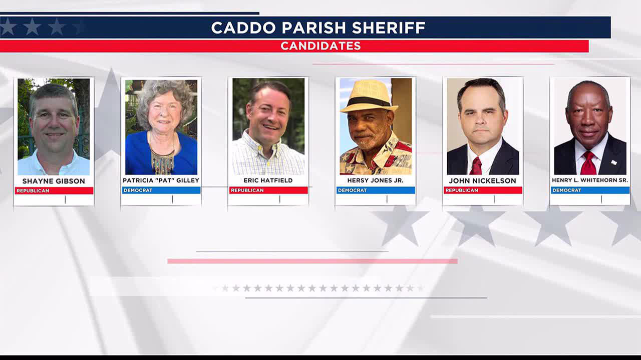 6 candidates competing for Caddo Parish Sheriff position