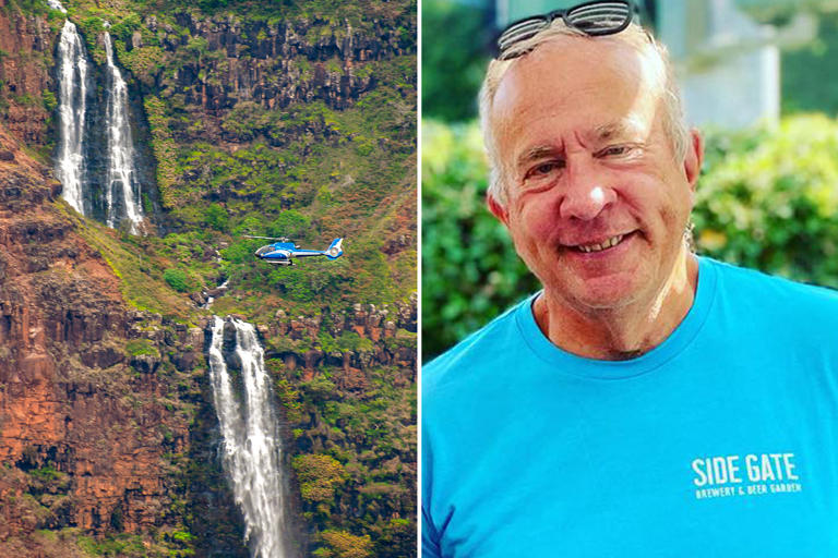 Dad dies in plunge from Hawaii waterfall just days after wedding anniversary