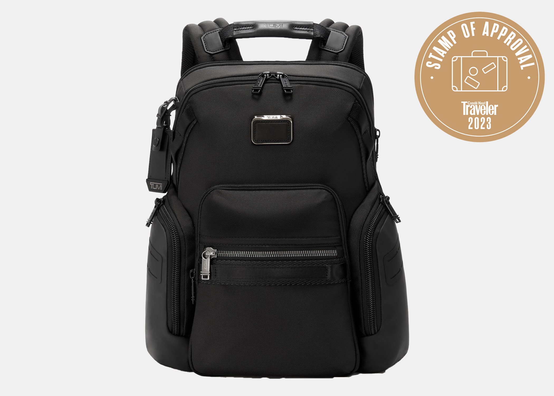 <p>With five colors and patterns to choose from, the customization is great for this Tumi backpack. The small, compact design hides the sheer capacity of the Navigator backpack—and it can be expanded for more space. Global director of audience development <a href="https://www.cntraveler.com/contributor/lara-kramer?mbid=synd_msn_rss&utm_source=msn&utm_medium=syndication">Lara Kramer</a> says she can easily fit a weekend's worth of clothes and <a href="https://www.cntraveler.com/story/reusable-bottles-mini-toiletries?mbid=synd_msn_rss&utm_source=msn&utm_medium=syndication">toiletries</a> inside (and an extra pair of flats or sandals in the summer). “Tumi’s backpacks are the perfect combination of functional and comfort. The shoulder straps are well-padded and easily adjustable, and the bag also features a padded mesh back panel for additional support. For easy lifting, there is also a leather top carry handle that adds to its versatility,” says Kramer. Plus, it's made from recycled ballistic nylon, so you can feel good about your purchase.</p> <p><strong>Pros:</strong> Many pockets (both inside and outside), padded mesh back panel, recycled material<br> <strong>Cons:</strong> Hefty price tag</p> $525, Amazon. <a href="https://www.amazon.com/TUMI-Mens-Navigation-Backpack-Black/dp/B09N8XX73V/ref=asc_df_B09N8XX73V/?">Get it now!</a><p>Sign up to receive the latest news, expert tips, and inspiration on all things travel</p><a href="https://www.cntraveler.com/newsletter/the-daily?sourceCode=msnsend">Inspire Me</a>