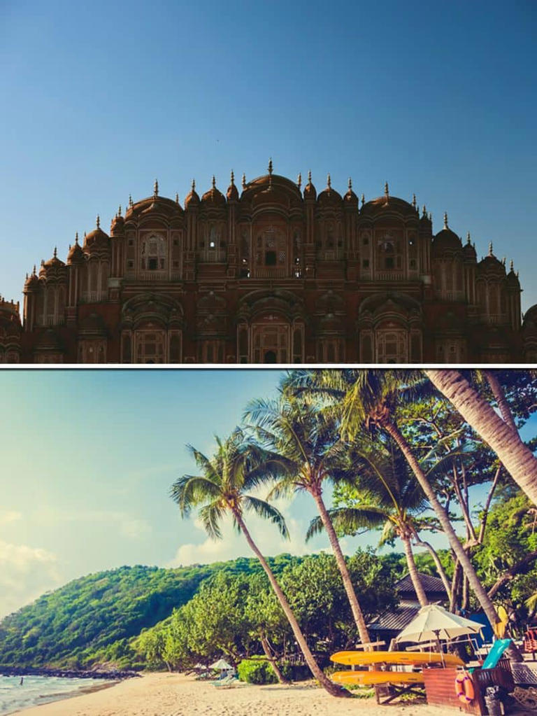 Jaipur to Goa: 7 places to explore in India before you die