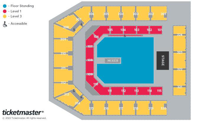 Co op Live Where To Park Seating Plan And Opening For Bullet For My 