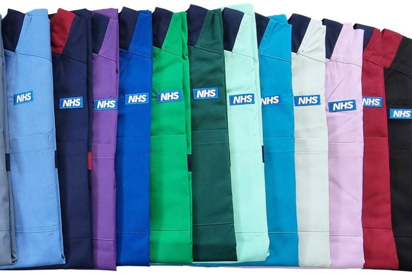 What all 27 colours of the NHS' new 'national uniform' stand for