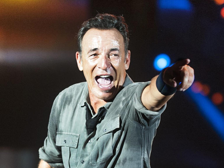 Bruce Springsteen is currently unable to perform on stage.