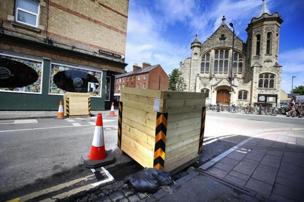 Traffic filters in Oxford (Image: Oxford Mail)