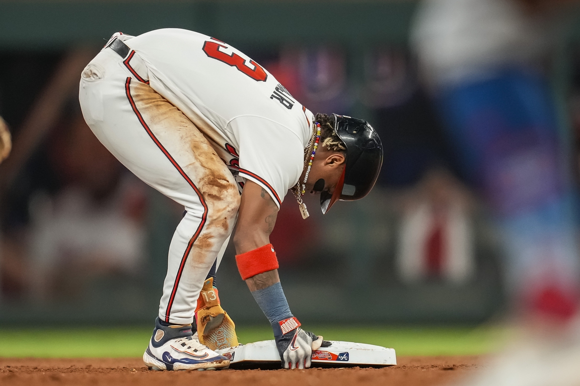 Ronald Acuna Jr. steals 70th base for historic 4070 season, the