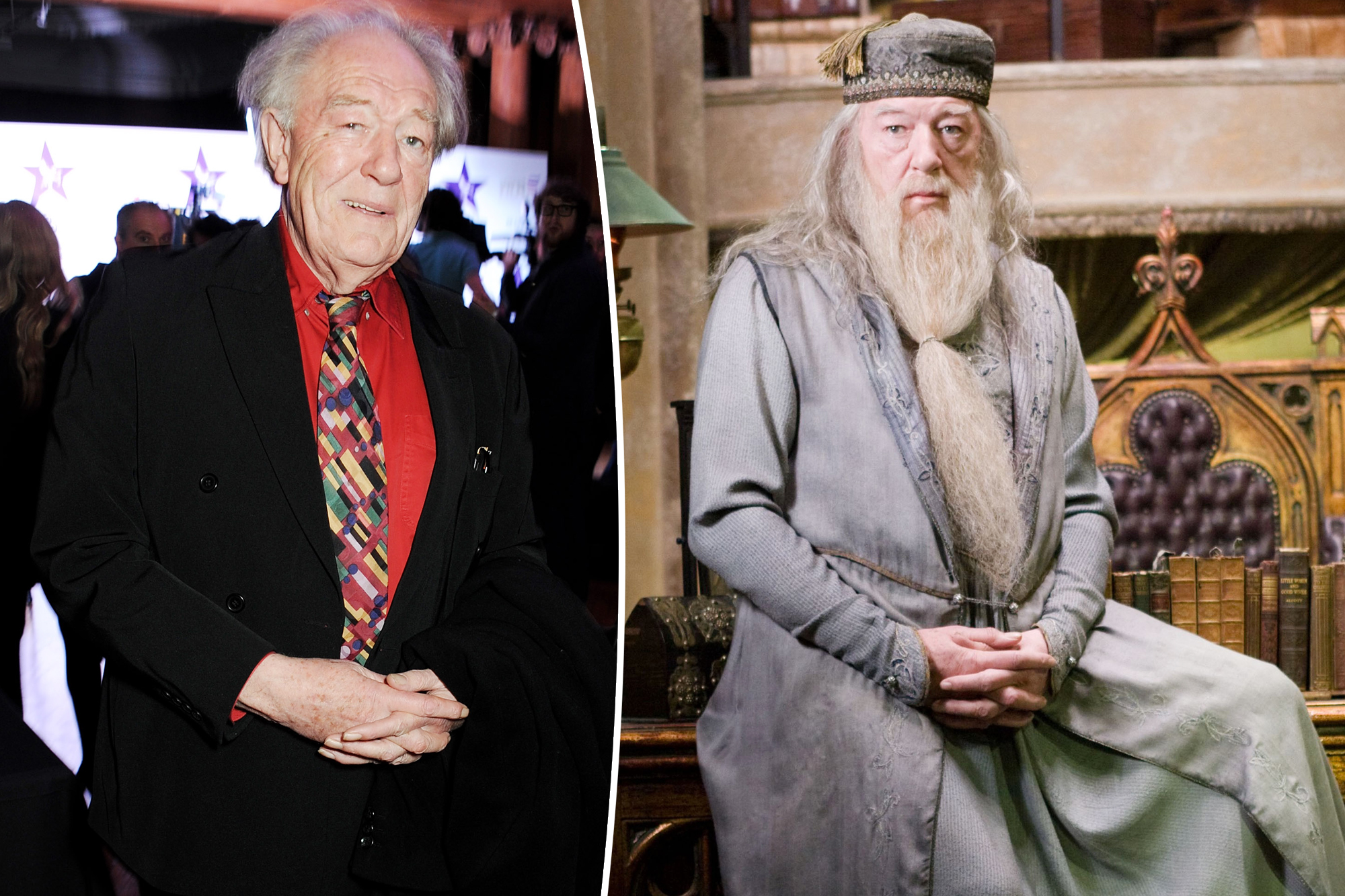 Michael Gambon.