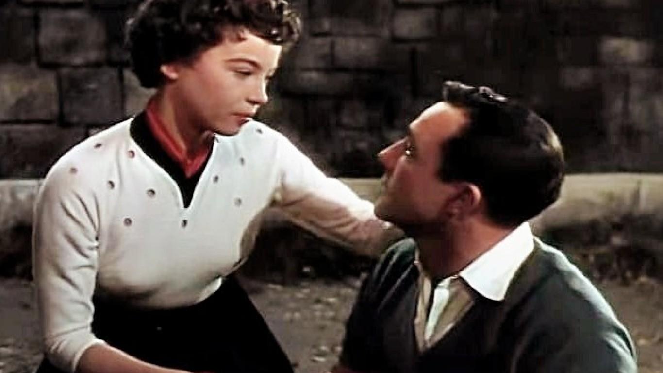 <p><strong>> Starring:</strong> Gene Kelly, Leslie Caron, Oscar Levant, Georges GuÃ©tary</p> <p>Set to the music of George Gershwin and brimming with song and dance routines, this film follows three friends in Paris -- a painter, a pianist, and a singer -- as they pursue their artistic endeavors and eventually find that two of them are in love with the same woman.</p>
