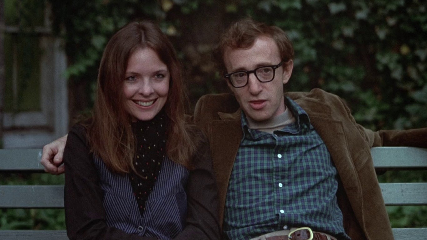 <p><strong>> Starring:</strong> Woody Allen, Diane Keaton, Tony Roberts, Carol Kane</p> <p>Considered one of the best movies ever made, this bittersweet and comedic love story is narrated by a stand-up comedian on a bare stage, who reflects on the failure of his romance with a struggling nightclub singer.</p>