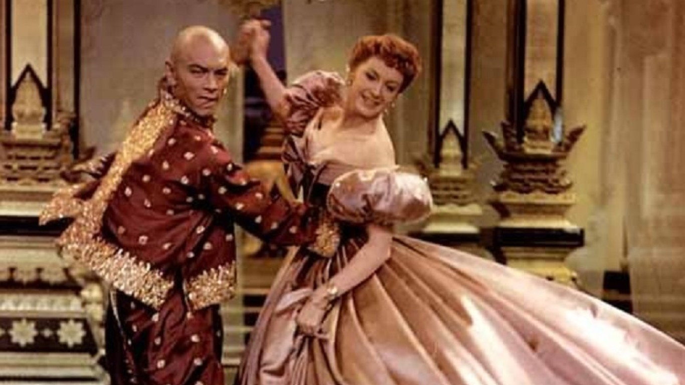 <p><strong>> Starring:</strong> Yul Brynner, Deborah Kerr, Rita Moreno, Martin Benson</p> <p>Loosely based on the memoirs of Anna Leonowens, a British woman who tutored the children of the King of Siam in the 1860s, this musical dramatizes the cultural differences between Anna and King Mongkut, and the respect and affection that develops between them.</p>