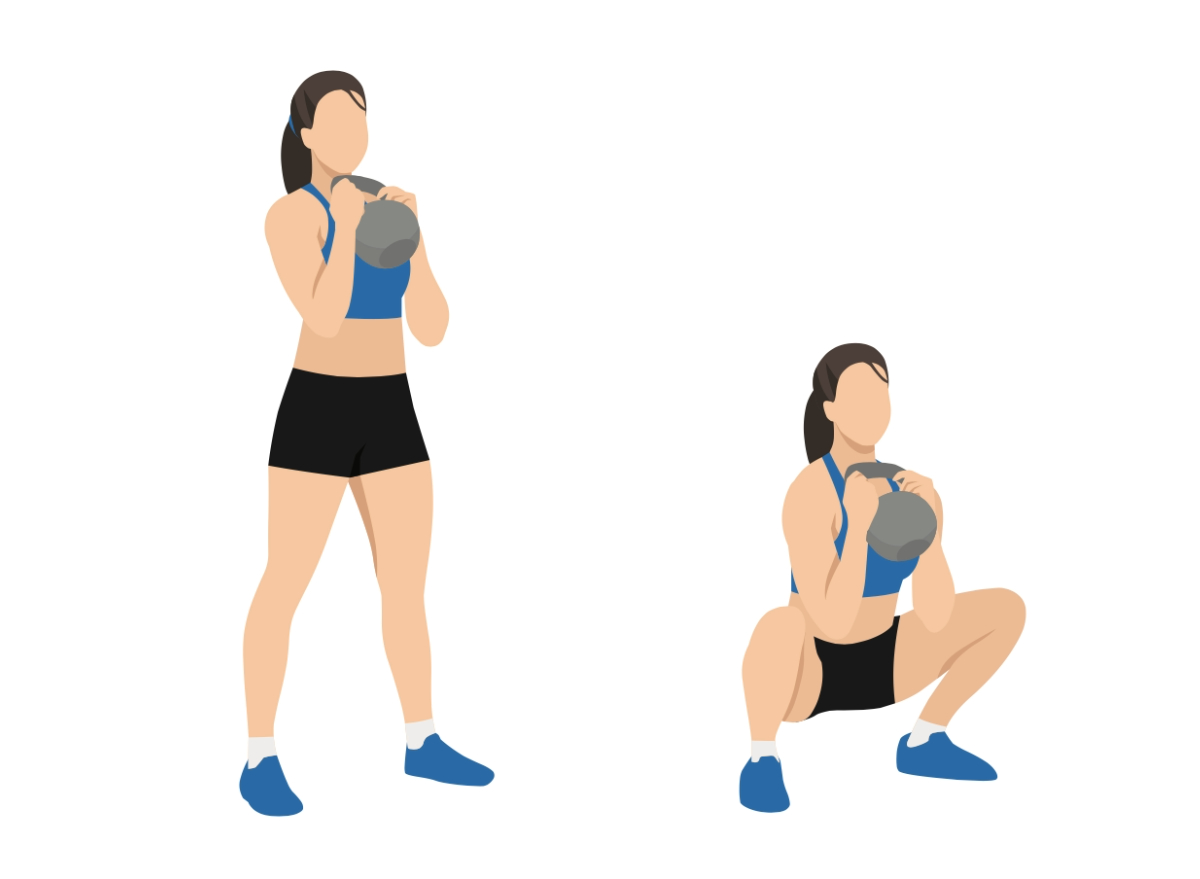 10 Easy Kettlebell Exercises for Women To Melt Belly Flab