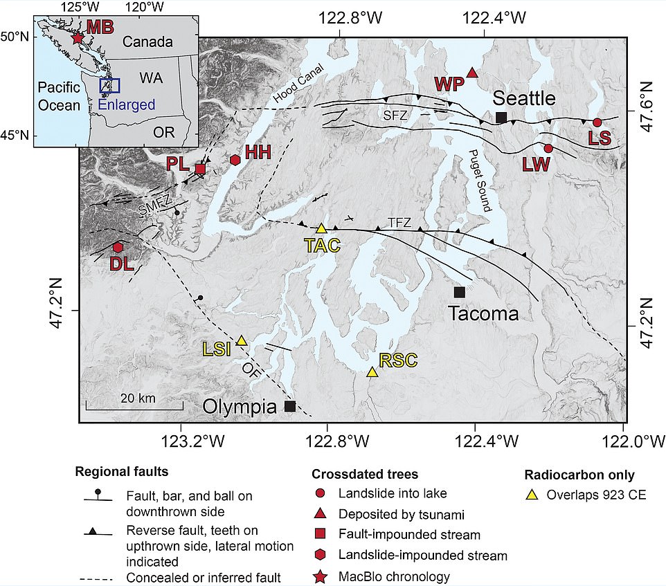 Seattle could be hit by MEGAQUAKE after experts find two fault lines