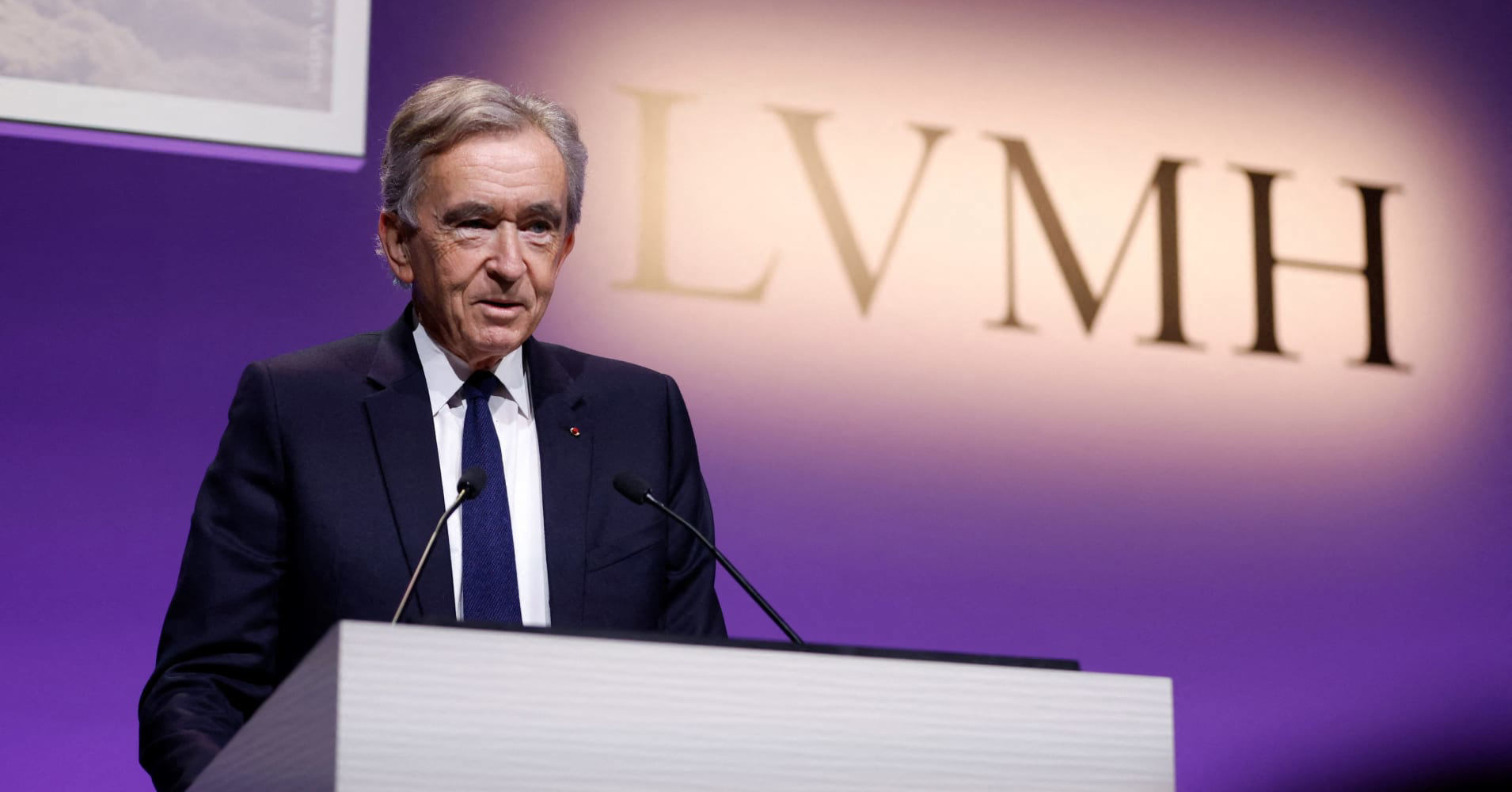 World's richest man and LVMH CEO Bernard Arnault is conducting
