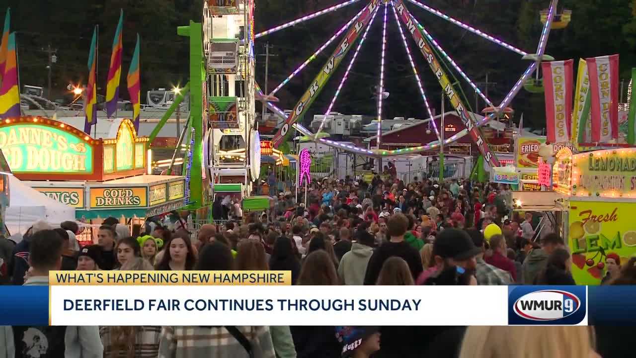 Events in New Hampshire this weekend Deerfield Fair and Family Fun Day