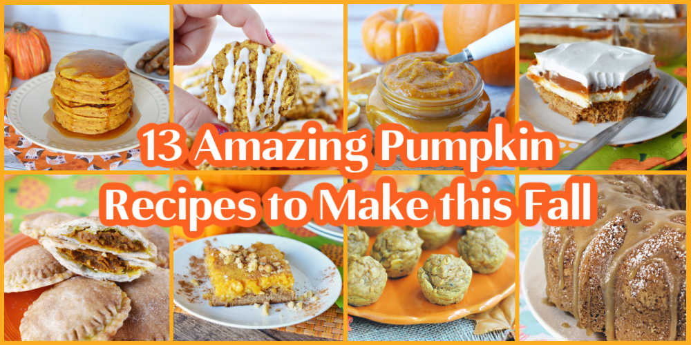 13 Pumpkin Flavored Fall Recipes