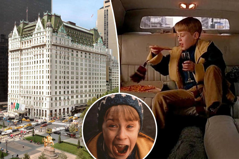 The Plaza Hotel now offers a ‘Home Alone’ limo and pizza experience