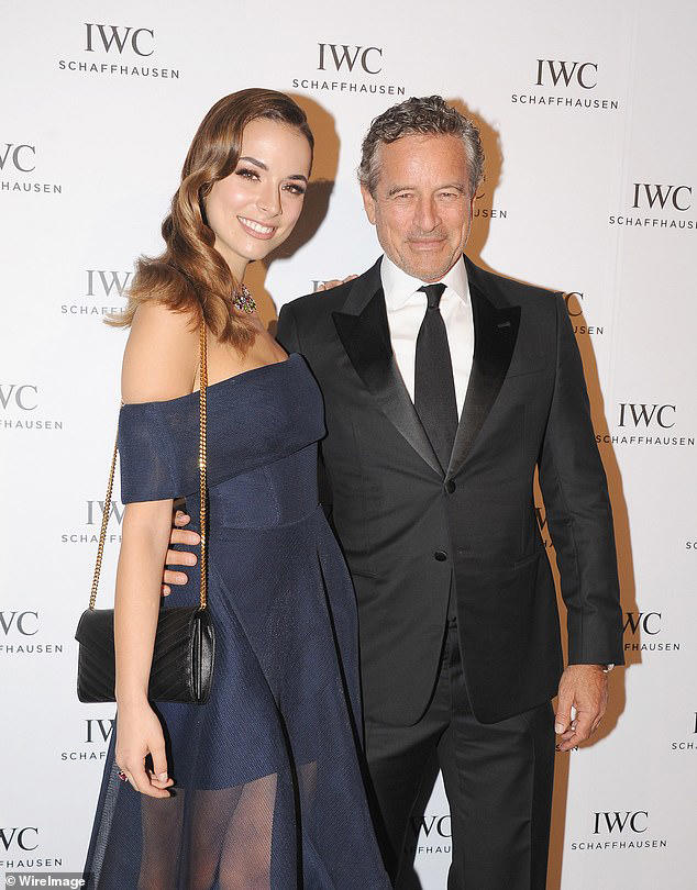 Yellow Brick Road executive chairman Mark Bouris (pictured right with model Monika Radulovic) said high immigration would particularly benefit investor landlords
