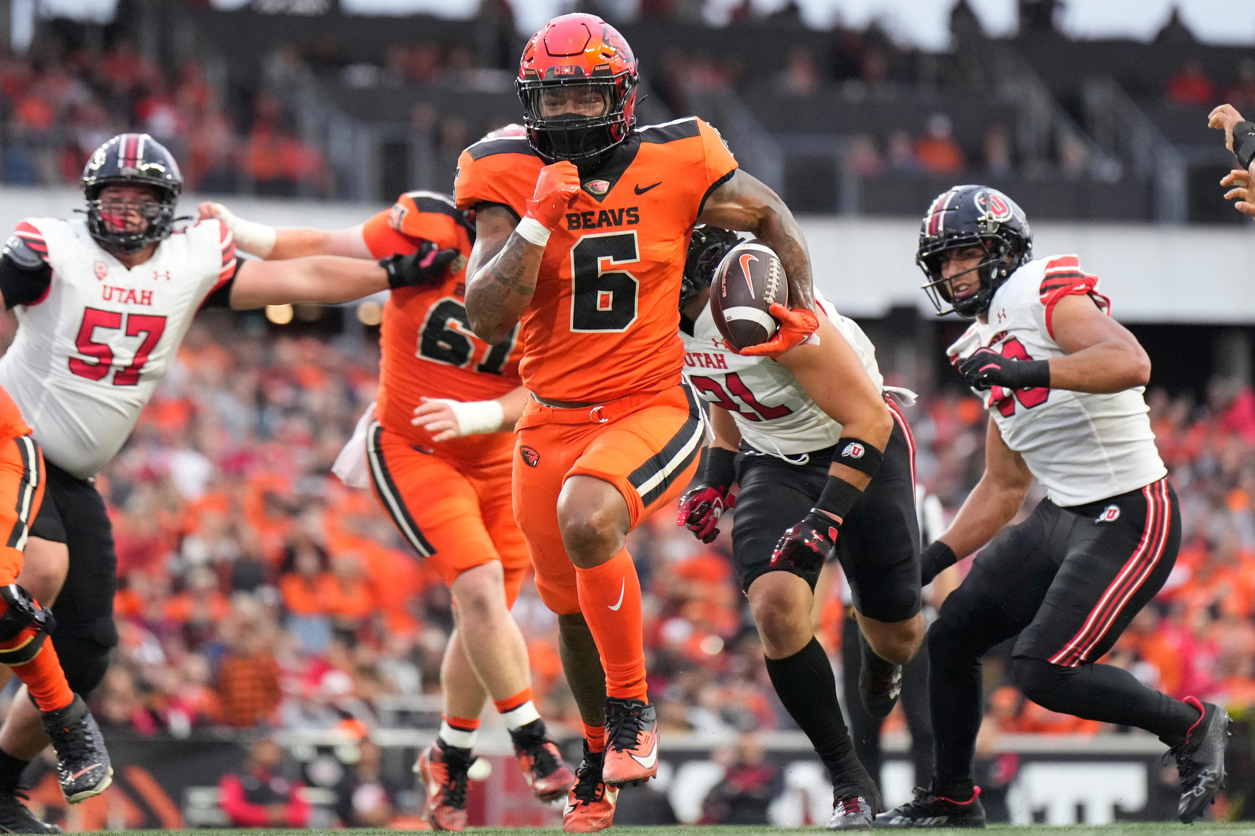 Oregon State football live updates No. 15 Beavers beat No. 18 UCLA