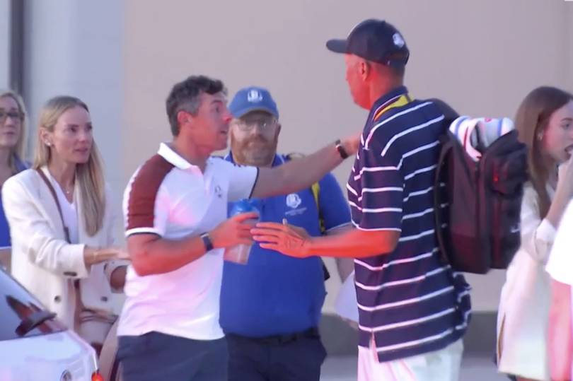 Rory McIlroy pulled away from parking lot confrontation after Ryder Cup ...