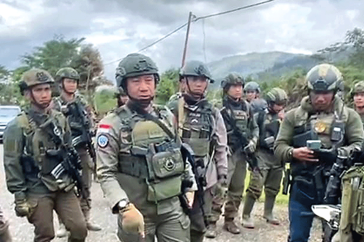 Satgas Operasi Damai Cartenz Tangkap Komandan Batalyon Semut Merah OPM Yahukimo Lipet Sobolim, Ini D