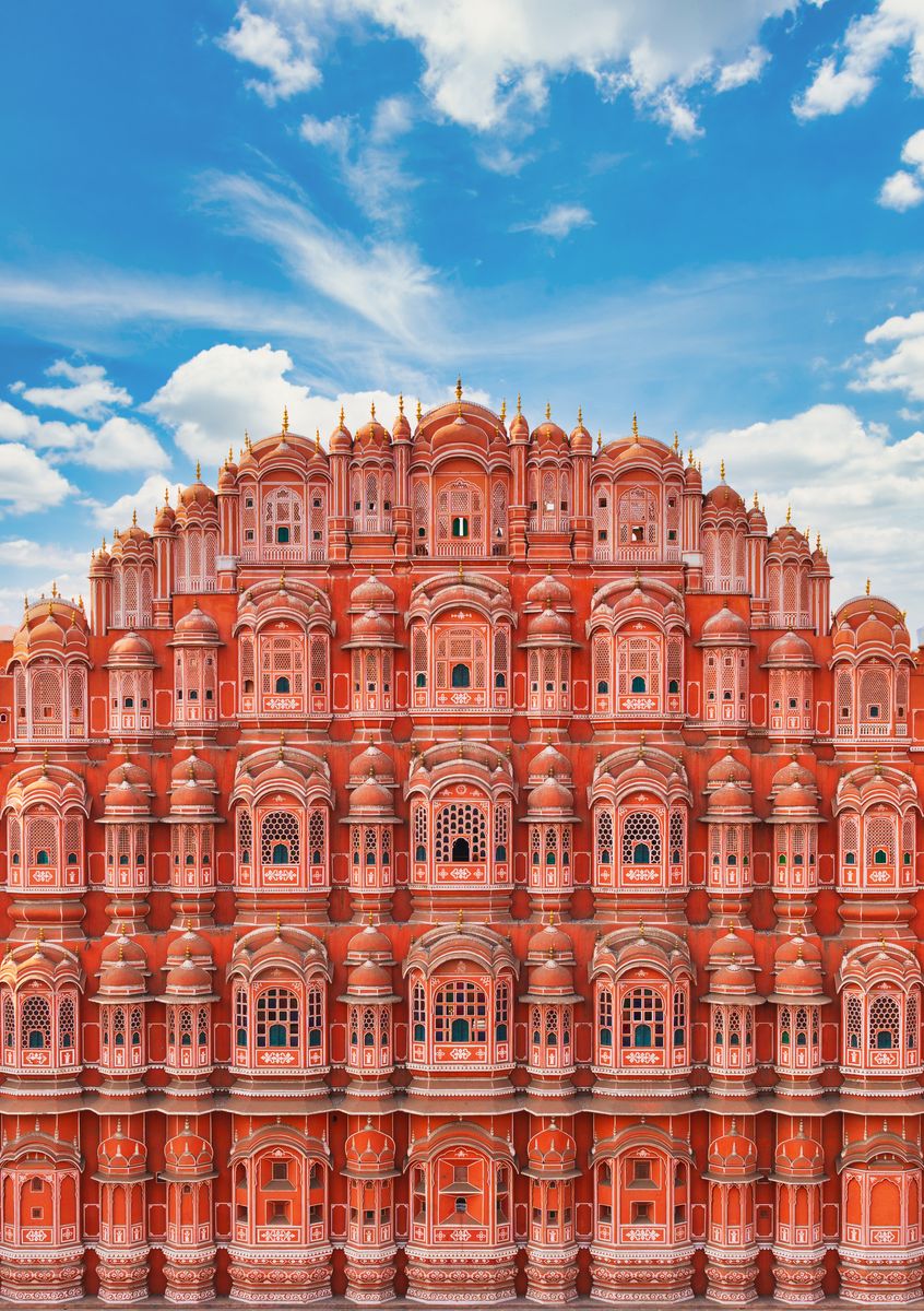 <p>From this mesmerizing coral structure known as Hawa Mahal (it's constructed of red sandstone, and its name, Hawa Mahal, translates to "palace of winds) to the <a href="https://www.atlasobscura.com/places/ancient-stepwells-india">Chad Baori</a> (an ancient stepwell), there is so much to see and do in Jaipur, Rajasthan, especially for the color-loving maximalist.</p><p><a class="body-btn-link" href="https://go.redirectingat.com?id=74968X1553576&url=https%3A%2F%2Fwww.tripadvisor.com%2FHotel_Review-g297672-d302377-Reviews-Taj_Lake_Palace-Udaipur_Udaipur_District_Rajasthan.html&sref=https%3A%2F%2Fwww.elledecor.com%2Fpromotions%2Fg45308430%2Fbeautiful-cities-to-visit%2F">Shop Now</a> <strong><em>Taj Lake Palace</em></strong></p>