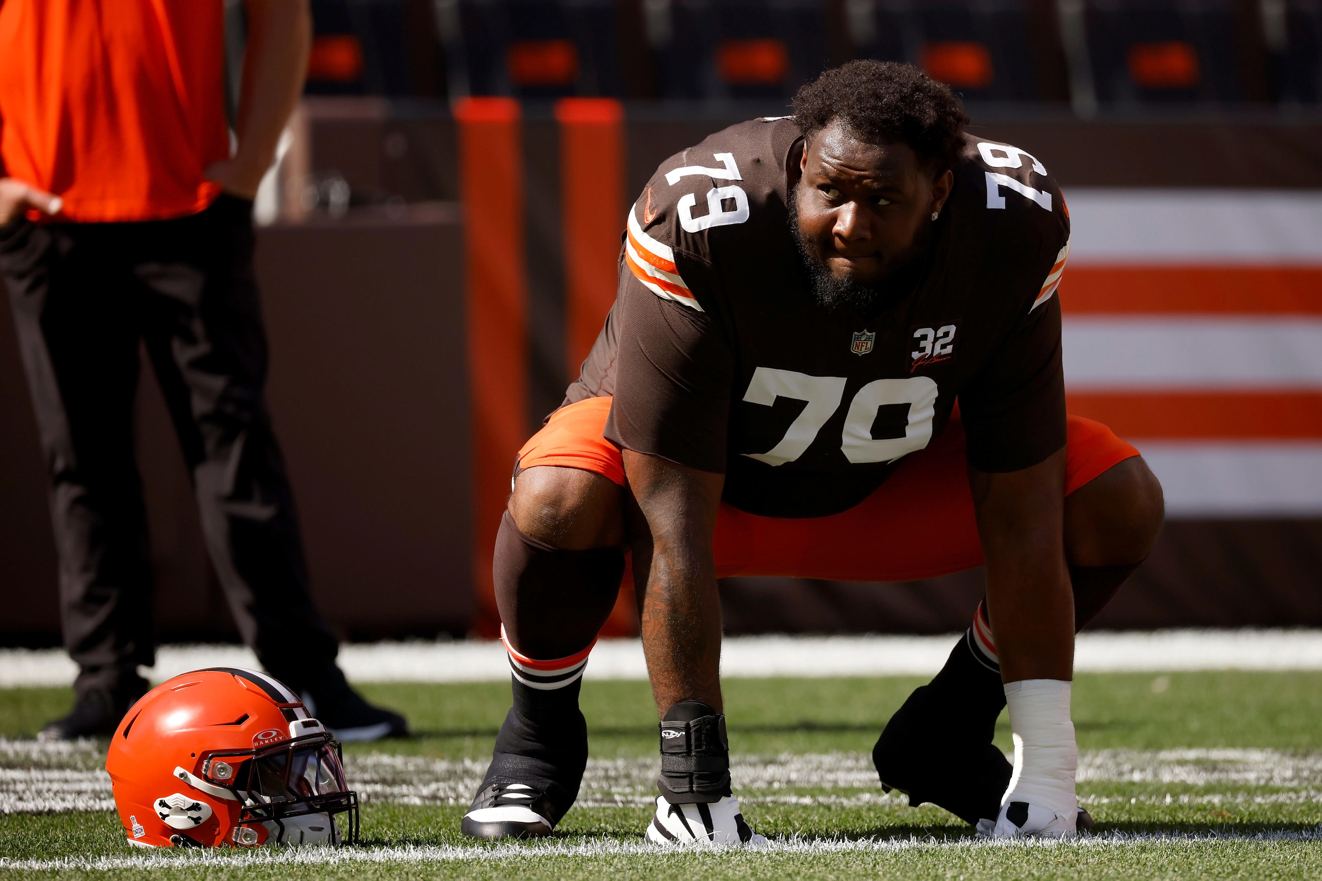 Cleveland Browns Rookie Right Tackle Dawand Jones Will Undergo Season ...