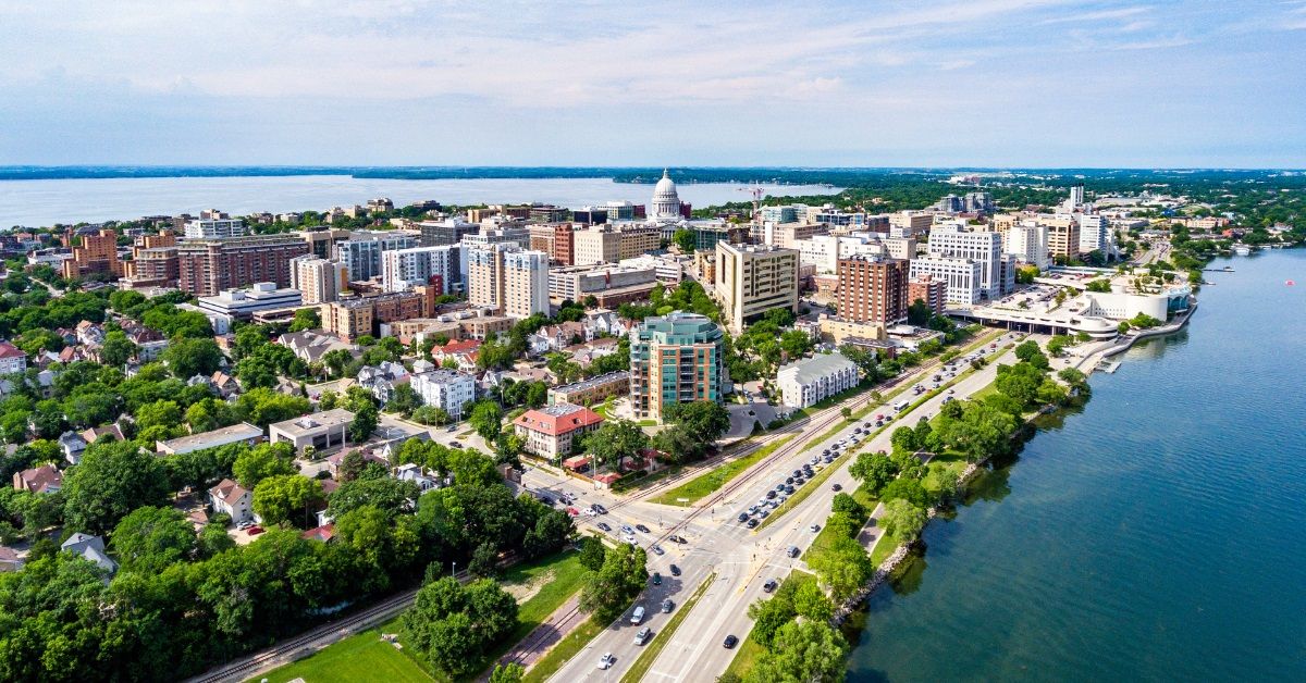 <p> While Madison is known first and foremost as a college town for the University of Wisconsin, it also has a booming retiree population.  </p> <p> This lakefront town draws seniors in for its livability, natural beauty, and great craft beer scene. </p>