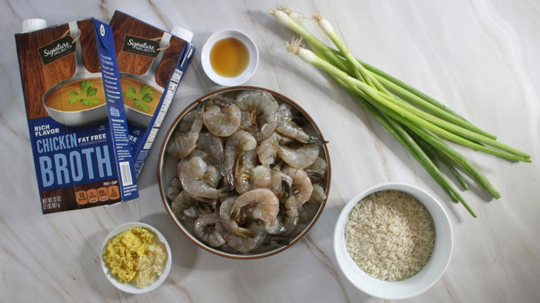 Simple Shrimp Congee Recipe