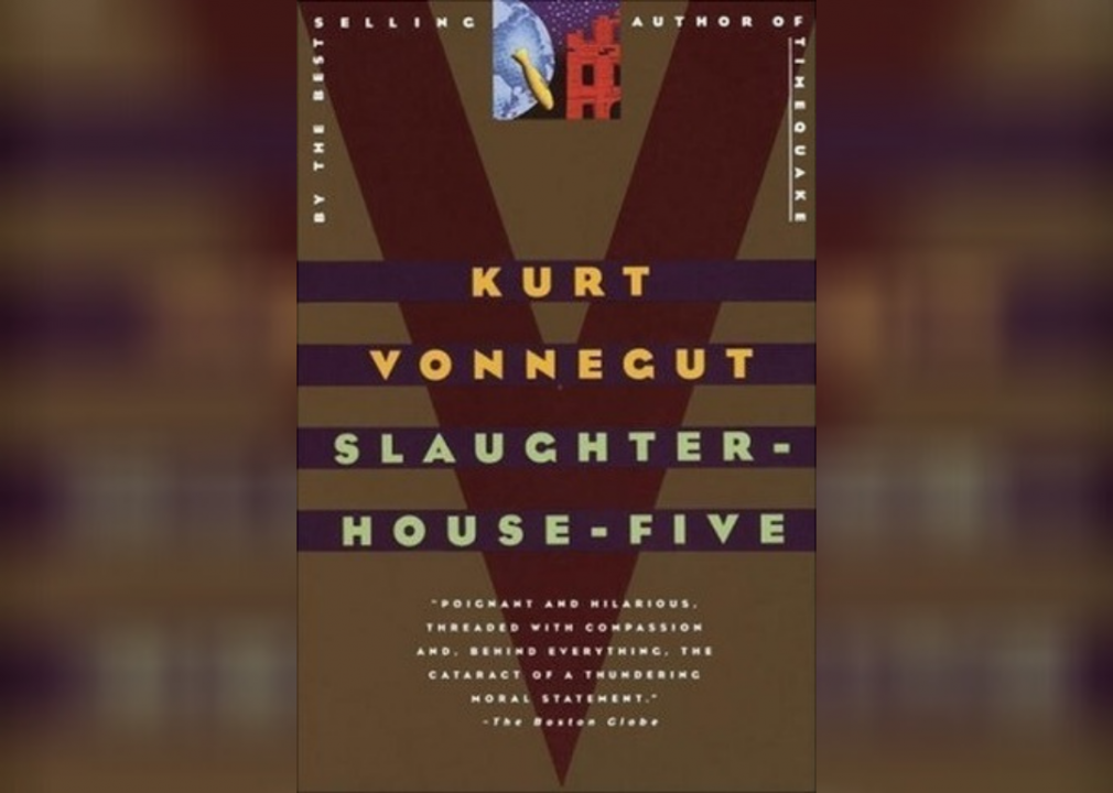 <p>- Author: Kurt Vonnegut Jr.<br> - Date published: 1969</p>  <p>"<a href="https://www.goodreads.com/book/show/4981.Slaughterhouse_Five">Slaughterhouse-Five</a>" is a unique sci-fi book, in that it's equal parts anti-war manifesto and time travel tale. Perhaps Kurt Vonnegut's best-known work, the book has been banned and burned, all the while selling more than <a href="https://daily.jstor.org/how-slaughterhouse-five-made-us-see-the-dresden-bombing-differently/#:~:text=The%20novel%20became%20Vonnegut's%20iconic,protests%20were%20at%20their%20zenith.">800,000 copies</a> in the U.S.</p>
