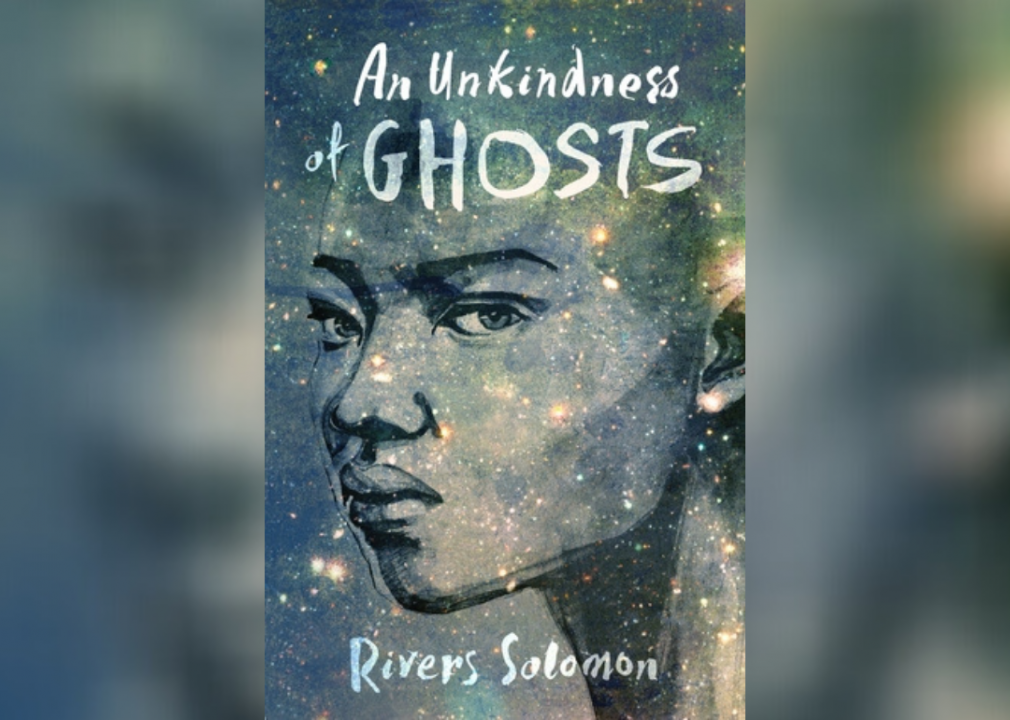 <p>- Author: Rivers Solomon<br> - Date published: 2017</p>  <p>In "<a href="https://www.goodreads.com/book/show/34381254-an-unkindness-of-ghosts">An Unkindness of Ghosts</a>," Rivers Solomon explores what systematic racism could look like on a generational starship, centuries in the future. The story follows Aster, a young woman whose dark skin has kept her relegated to the bottom decks of the starship Matilda for her entire life. As she unwittingly begins to uncover family secrets, Aster finds that there may be a way to put an end to the legacy of racism she's trapped under once and for all.</p>
