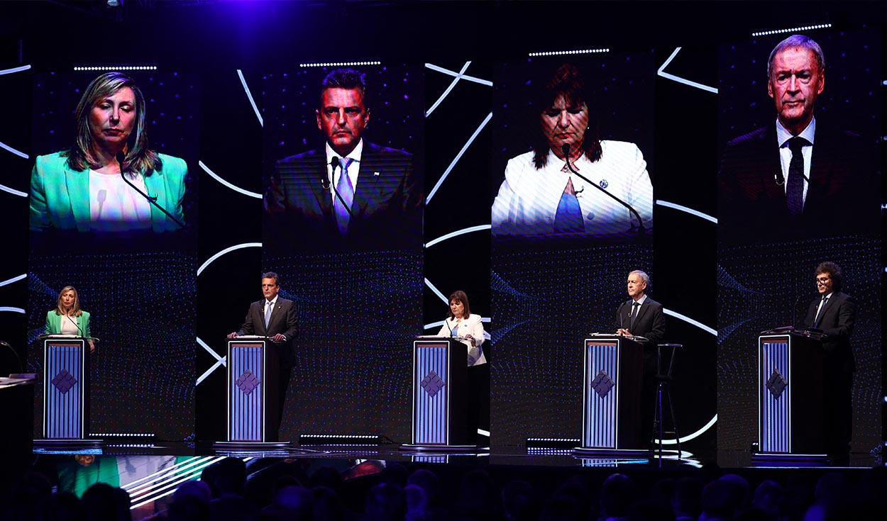 ¿Quién ganó el debate presidencial 2023 en Argentina, según encuestas?