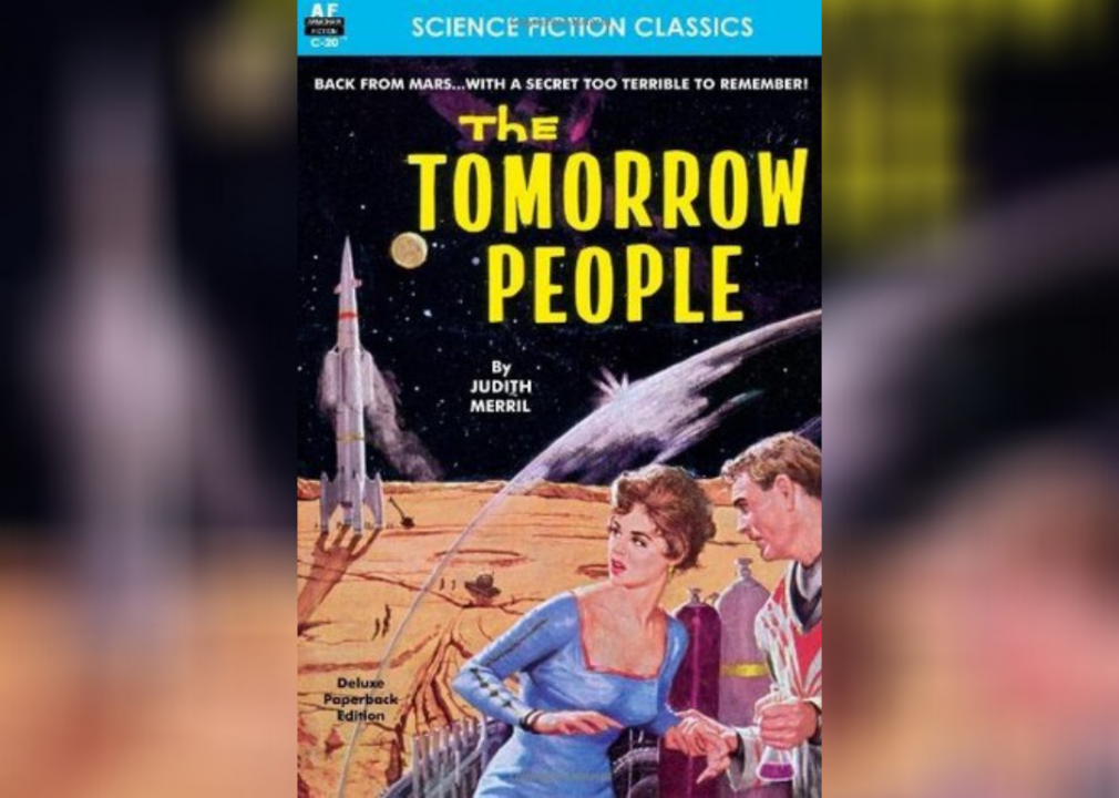 <p>- Author: Judith Merril<br> - Date published: 1960</p>  <p>Judith Merril's "<a href="https://www.goodreads.com/book/show/6258794-the-tomorrow-people?from_search=true&from_srp=true&qid=qFQqLWZ6nb&rank=2">The Tomorrow People</a>" is light, campy fun, and one of the first examples of a sci-fi mystery story. In the book, Merril spins a story about Johnny Wendt, the only person to have ever been to Mars and lived to tell the tale. The only problem is, he remembers very little of what happened there, including what, exactly, killed all the other members of his crew.</p>