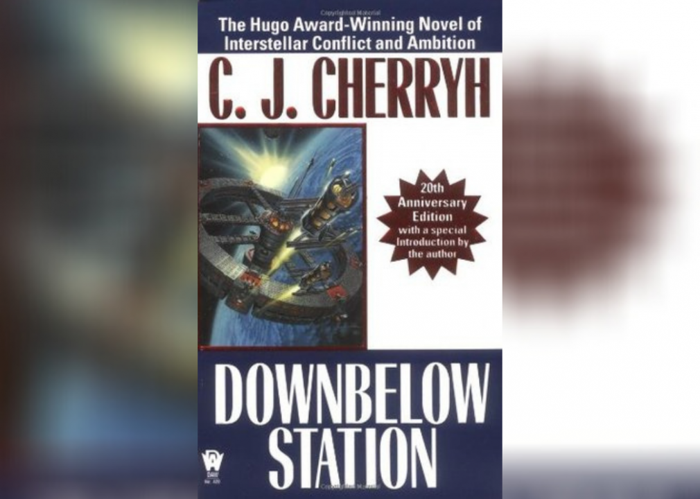 <p>- Author: C.J. Cherryh<br> - Date published: 1981</p>  <p>Although it was written as a part of C.J. Cherryh's "Company Wars" stories, the epic space opera "<a href="https://www.goodreads.com/book/show/57045.Downbelow_Station?ac=1&from_search=true&qid=ECeSOQMEwv&rank=1">Downbelow Station</a>" works as a standalone novel as well. Set on a space station orbiting a universe nicknamed Downbelow, the story follows a cast of characters tasked with exploring new star systems and creating new colonies. A long read, the book feels like a historical epic from a time that has yet to pass.</p>