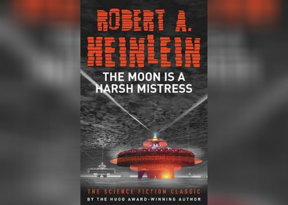 <p>- Author: Robert A. Heinlein<br> - Date published: 1966</p>  <p>"<a href="https://www.goodreads.com/book/show/16690.The_Moon_Is_a_Harsh_Mistress">The Moon is a Harsh Mistress</a>" is one part political treatise (it heavily discusses libertarian ideals), one part sci-fi tale of a human colony on the moon revolting against their absentee earthly rulers. Originally serialized in "If," a science fiction magazine, the book got a full release in 1966 and won the Hugo Award in 1967.</p>