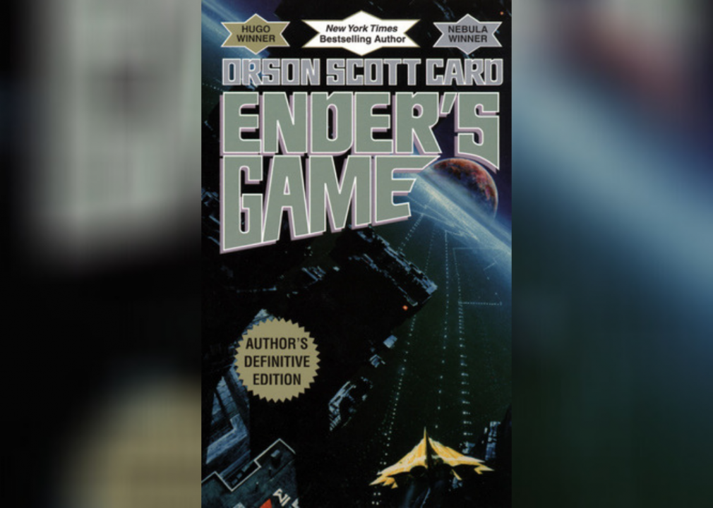 <p>- Author: Orson Scott Card<br> - Date published: 1985</p>  <p>Set an unidentified period of time in the future, "<a href="https://www.goodreads.com/book/show/375802.Ender_s_Game">Ender's Game</a>" is a military science fiction novel about humanity's fight against an alien race that's determined to annihilate Earth. The book, whose protagonist is a 10-year-old prodigy, is the first in a series, with four direct sequels that tell the rest of Andrew "Ender" Wiggins' story.</p>