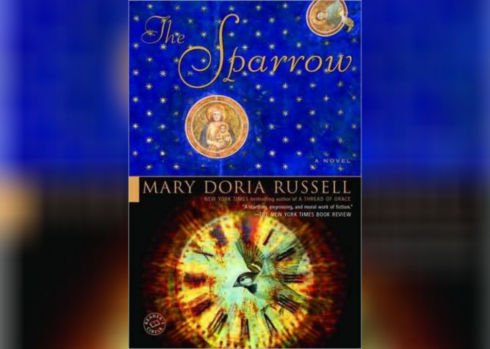 <p>- Author: Mary Doria Russell<br> - Date published: 1996</p>  <p>Set in 2019, "<a href="https://www.goodreads.com/book/show/334176.The_Sparrow?ac=1&from_search=true&qid=5YLxGAY0hS&rank=1">The Sparrow</a>" is about a Jesuit priest who is the lone survivor of a mission meant to establish contact with the first extraterrestrial race humans have ever made contact with. The meeting nearly destroys him physically and spiritually, highlighting the fact that humans are far too arrogant in our assumption that we can ever really understand others—extraterrestrial or not.</p>