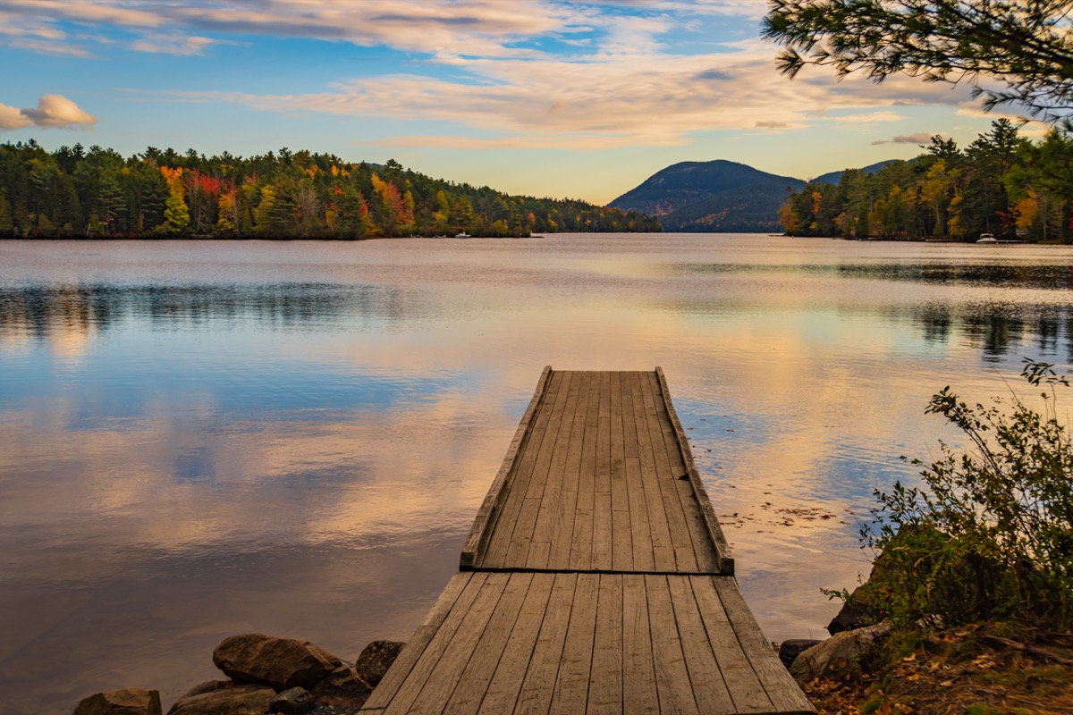 <p>During the fall, Maine's <a rel="noopener noreferrer external nofollow" href="https://www.nps.gov/acad/index.htm">Acadia National Park</a> is known for its spectacular <a rel="noopener noreferrer external nofollow" href="https://bestlifeonline.com/secret-places-in-us-to-see-fall-foliage/">foliage display</a>—and according to <strong>Becca Siegel</strong>, <a rel="noopener noreferrer external nofollow" href="https://www.halfhalftravel.com/">travel blogger</a> of Half Half Travel, the best way to admire the changing leaves and the rest of the park is by walking.</p><p>"For starters, it's not all that big, so it's less overwhelming, than, say, Yellowstone or the Grand Canyon," Siegel explains. "Acadia has trails that fall into all three categories of easy, moderate, and hard, so there's something for everyone who wants to see the beauty of this national park by foot."</p><p>Even better, there are plenty of paths that have boardwalks, as well as footpaths along the water.</p><p>"These factors also make it a great choice for a national park to visit with kids and a family," Siegel says. "I look forward to going back to Acadia with my family when our daughter is old enough to walk!"<p><strong>RELATED: <a rel="noopener noreferrer external nofollow" href="https://bestlifeonline.com/best-mountain-towns-us-news/">The 12 Best Mountain Towns in the U.S.</a></strong></p></p>