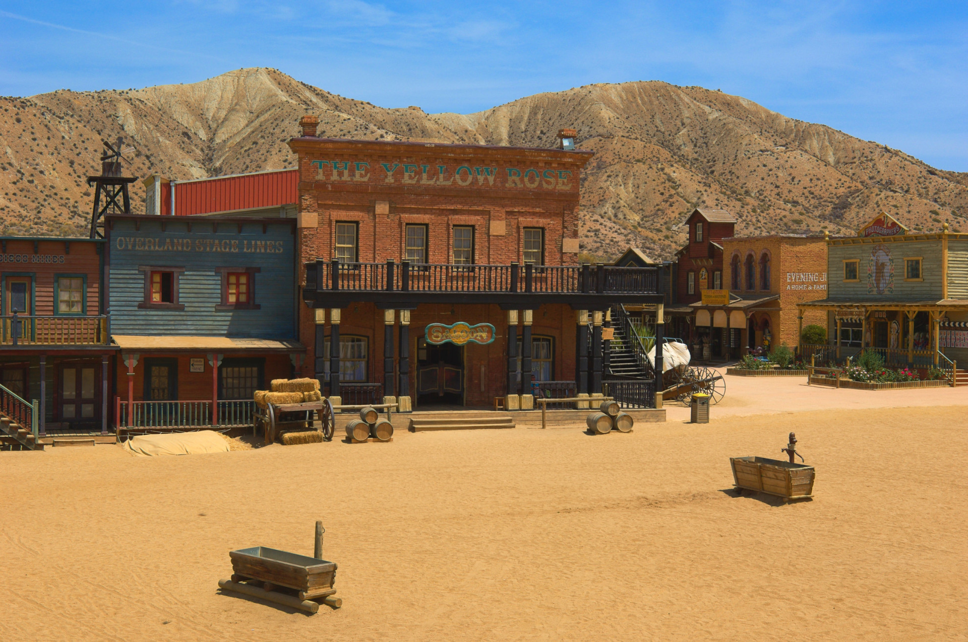 <p>Also known as Oasys, Mini Hollywood is located near the town of Tabernas. It's a Spanish Western-styled theme park originally created as a movie set for one of the most influential Westerns ever made. Can you guess the name of the film?</p><p>You may also like:<a href="https://www.starsinsider.com/n/412635?utm_source=msn.com&utm_medium=display&utm_campaign=referral_description&utm_content=570754en-en"> Actors who have songs named after them</a></p>