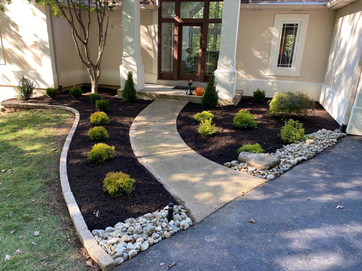 I’m so happy with the landscaping that Lucio Landscaping did for us ...