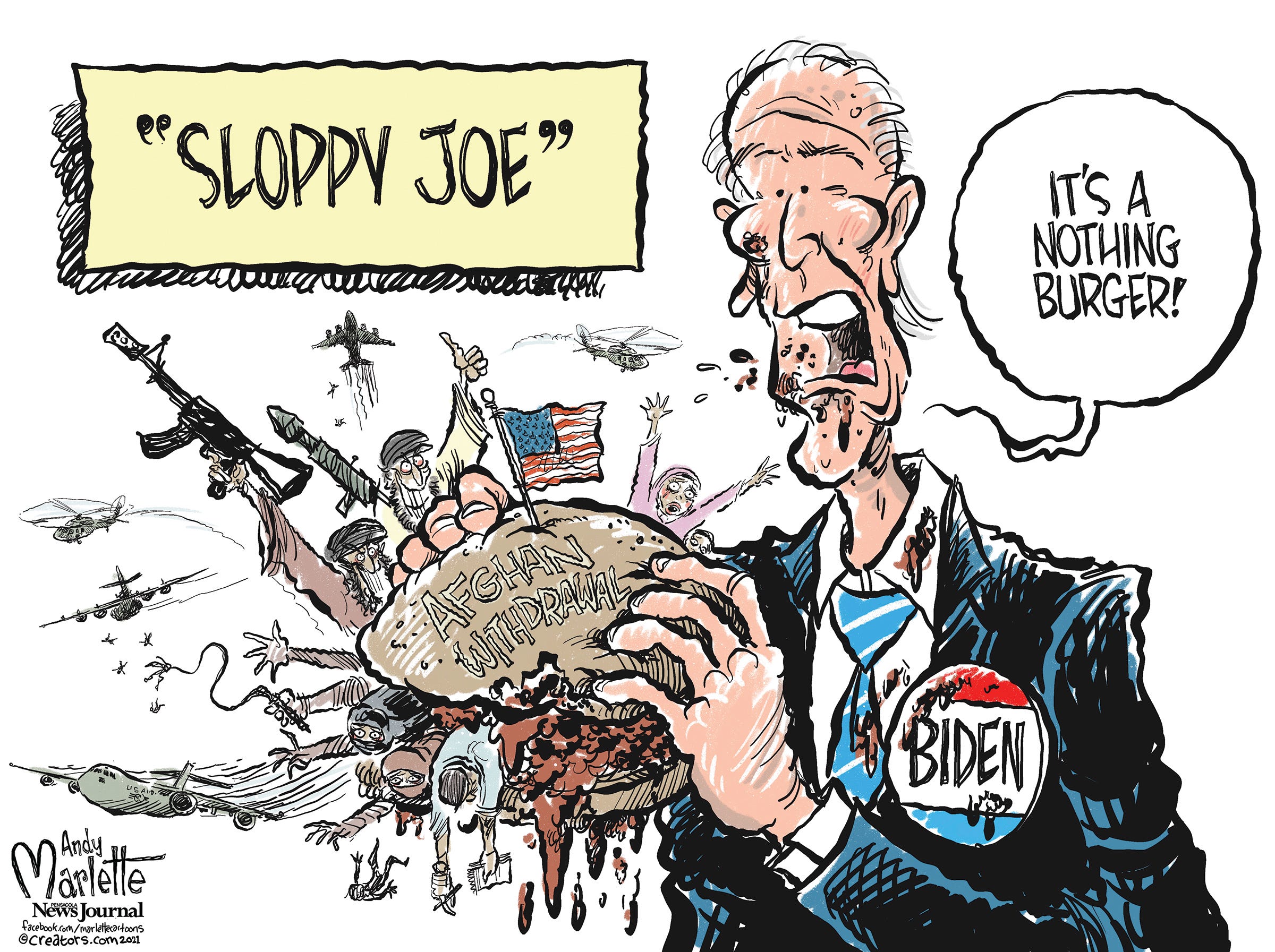 The best of President Joe Biden in political cartoons