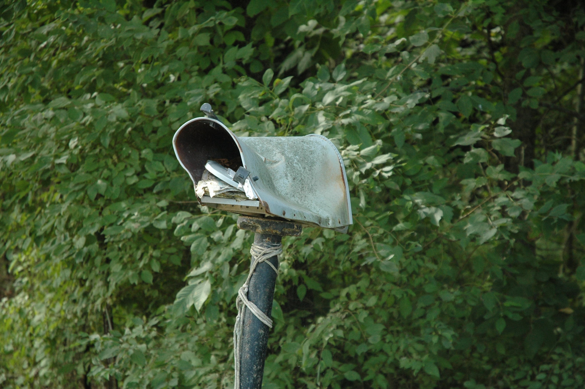 Vandalismo em caixas de correio