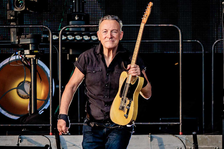 Sergione Infuso/Corbis via Getty Images Bruce Springsteen performs with The E Street Band at Autodromo Nazionale Monza in July 2023 in Monza, Italy