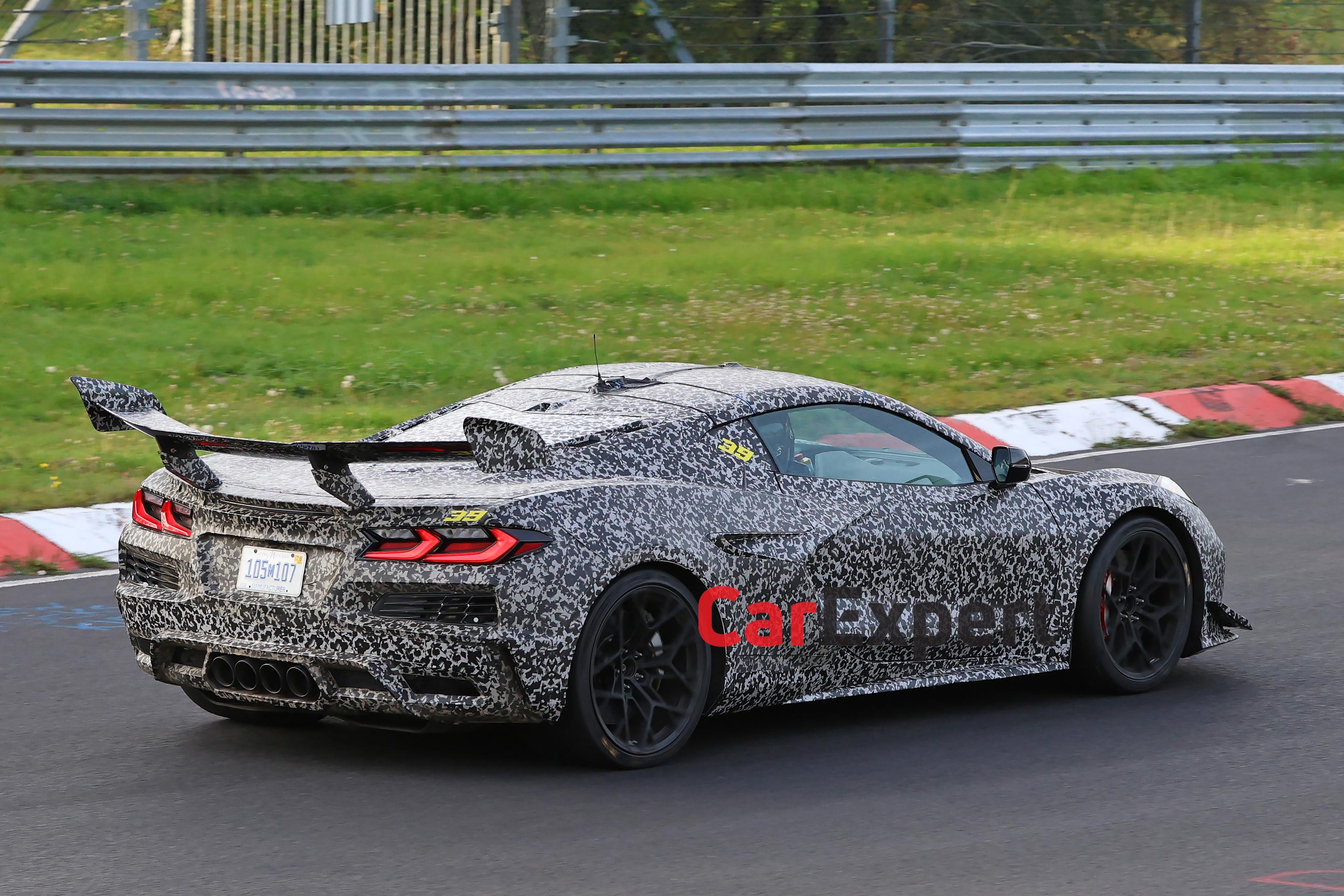 2025 chevrolet corvette zr1 teased as gm’s hottest mid-engine sports car ever